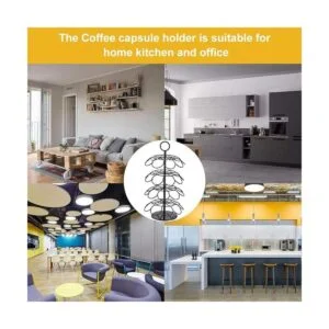 SHURFFY Organizador de soporte para cápsulas de café_7