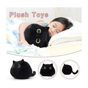 Cojín de felpa con diseño de forma de gato juguete de_3
