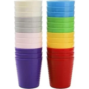 Frcctre Paquete de 24 vasos de plástico para beber vasos_3