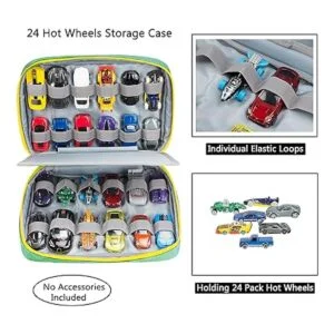KISLANE Almacenamiento de 24 autos de juguete para ruedas_2