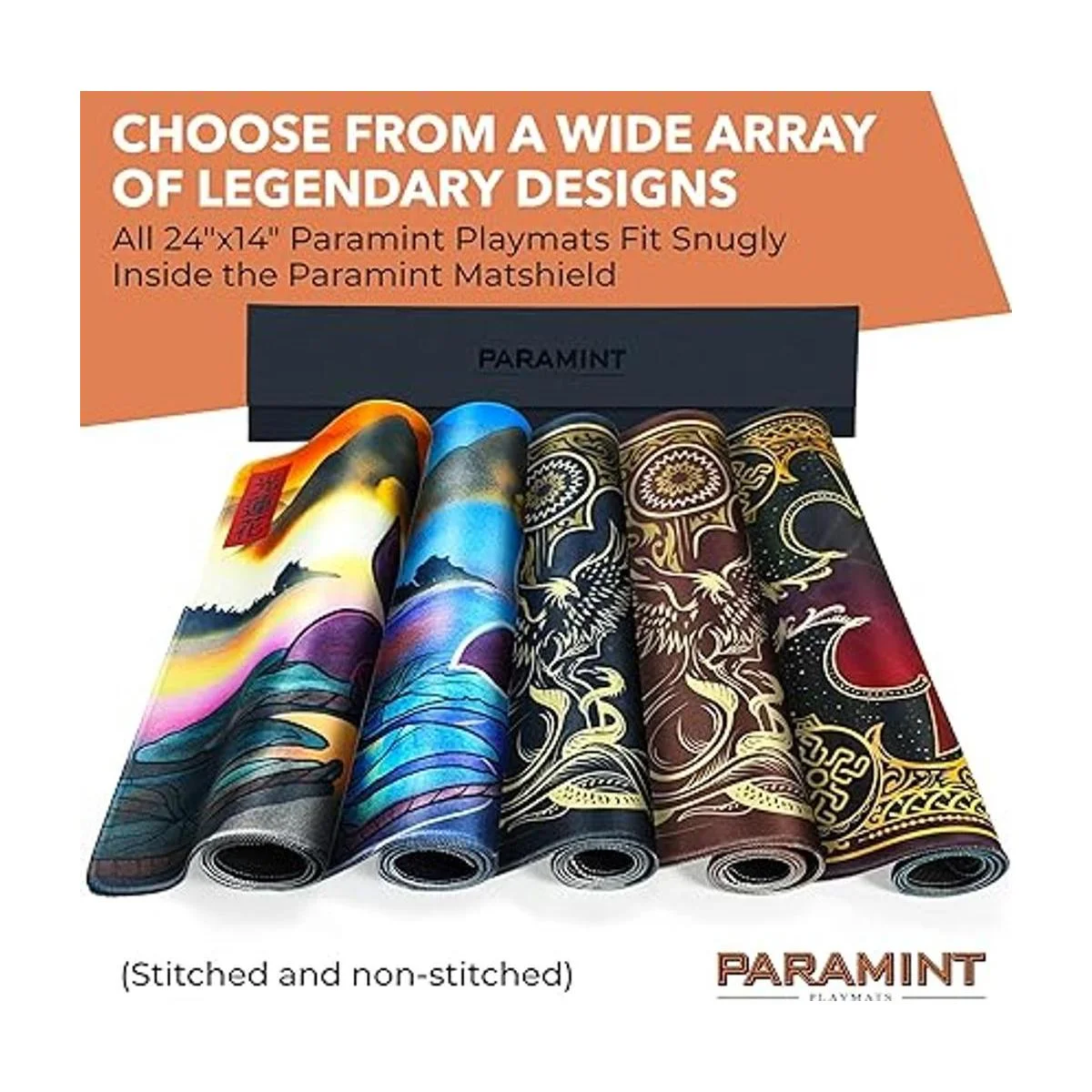 Paramint Eternal Wanderer cosido MTG Playmat_4