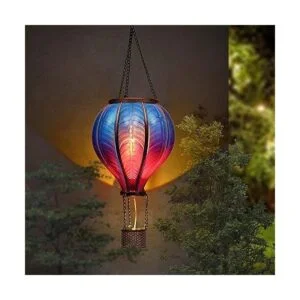 TERESAS COLLECTIONS Farol solar colgante de 18 pulgadas_6