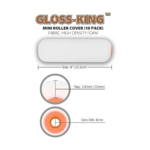 ROLLINGDOG Juego de 8 herramientas de pintura que incluye_3