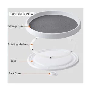 Pantry LazySusan Organizador de armario giratorio_4