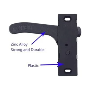 Kit de pestillo de puerta de pantalla de metal para RV_2