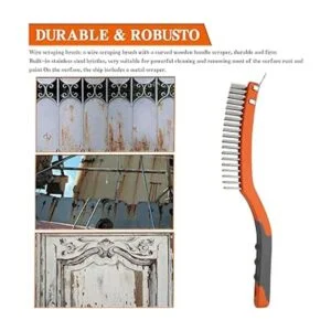 MAXMAN Performance Cepillo de alambre de acero inoxidable_4