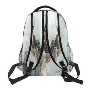 Mochila de mármol para niños mochila de mármol negro y_5