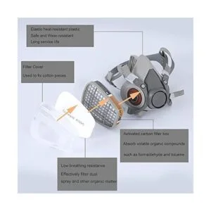 TANGS Juego de cubierta de media pieza para respirador de_2