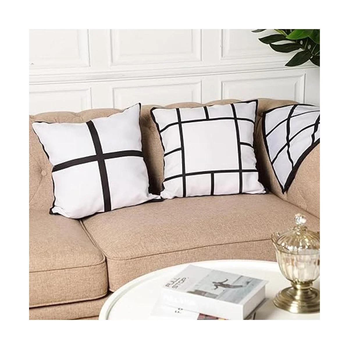 Funda de almohada con panel de sublimación funda de_7