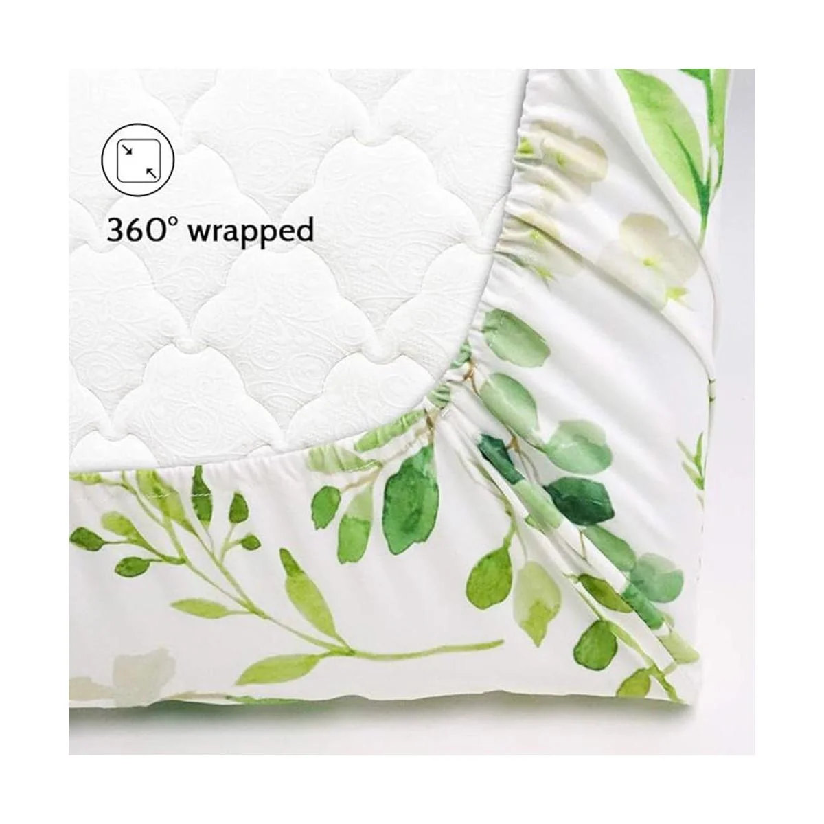 Juego de sábanas para cuna de algodón de jersey ajustable_4