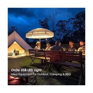 Onite Paquete de 2 luces USB linterna LED USB para_7