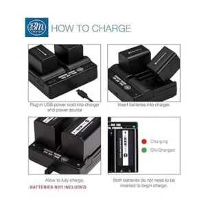 BM VWVBD58 VBD78 VBD98 Dual Bay Cargador de batería_3