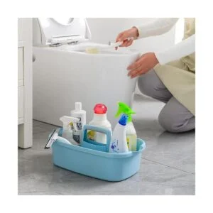 Haundry Organizador grande de suministros de limpieza con_5