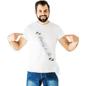 Paquete de banda para baby shower Momma To Be y Daddy_5