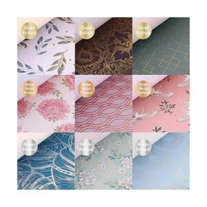 Desecraft 12 x 12 pulgadas bloc de papel de aluminio para_5