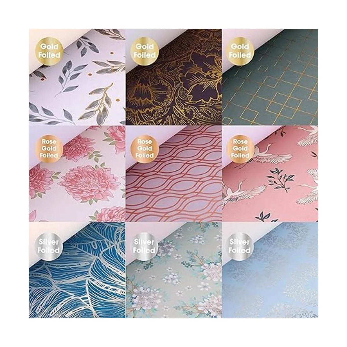 Desecraft 12 x 12 pulgadas bloc de papel de aluminio para_5