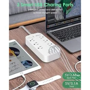 Regleta de alimentación cable de extensión de enchufe_4