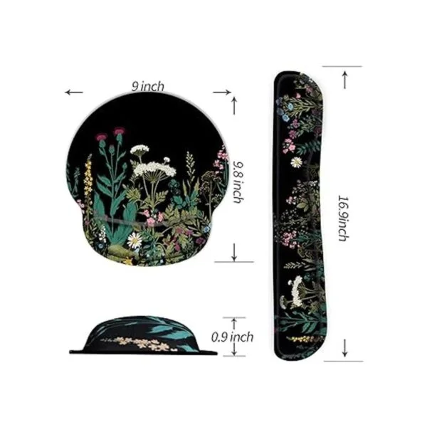 Soporte ergonómico para muñeca y reposamuñecas para_6