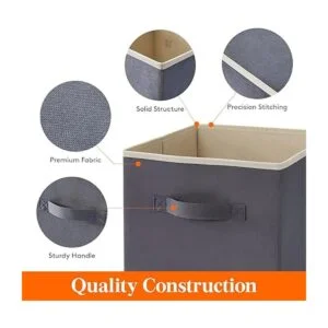 Lifewit Cubos de almacenamiento plegables de 11 pulgadas_3