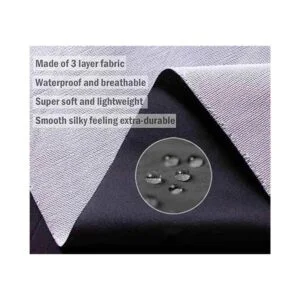 Beabes MaJiang Azulejos Chef Delantal de 26.8 in x 30.7 in_5