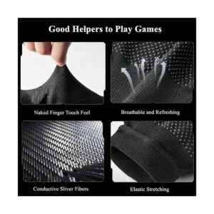 Rakizbe Guantes de juegos para control de juegos móviles_4