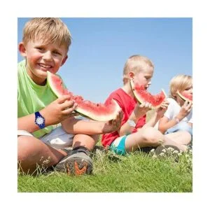 Reloj analógico para niños resistente al agua para_4