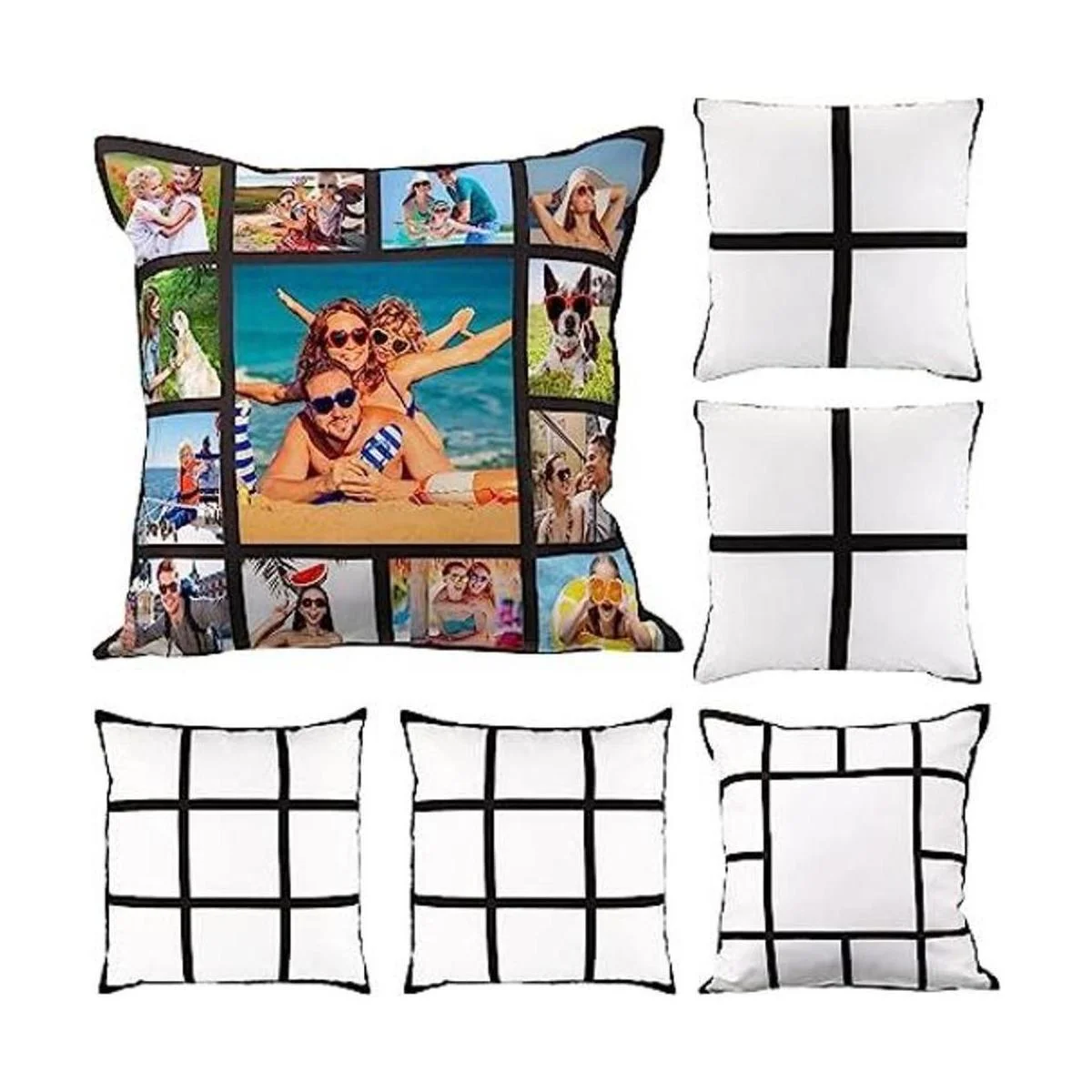 Funda de almohada con panel de sublimación funda de_1