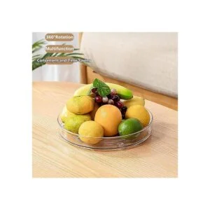 FIVOF Lazy Susan Bandeja giratoria redonda de plástico_5