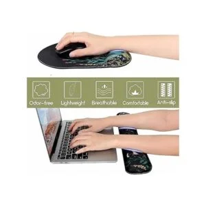 Soporte ergonómico para muñeca y reposamuñecas para_4