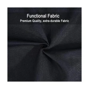 RosieLily Delantal de chef para hombres negro delantal con_4