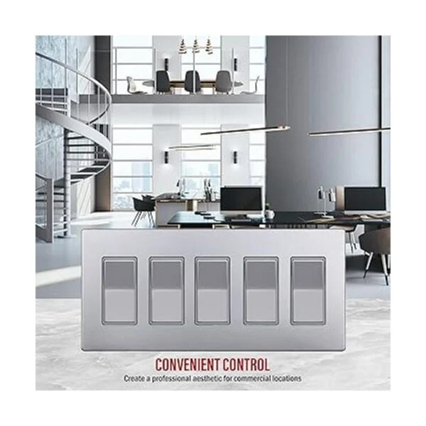 ENERLITES Elite Series Placa de pared decorativa sin_5