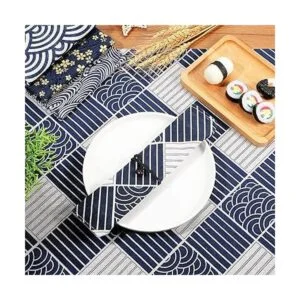 6 piezas japonesas de grasa cuarteles de 19.6 x 15.0 in_6