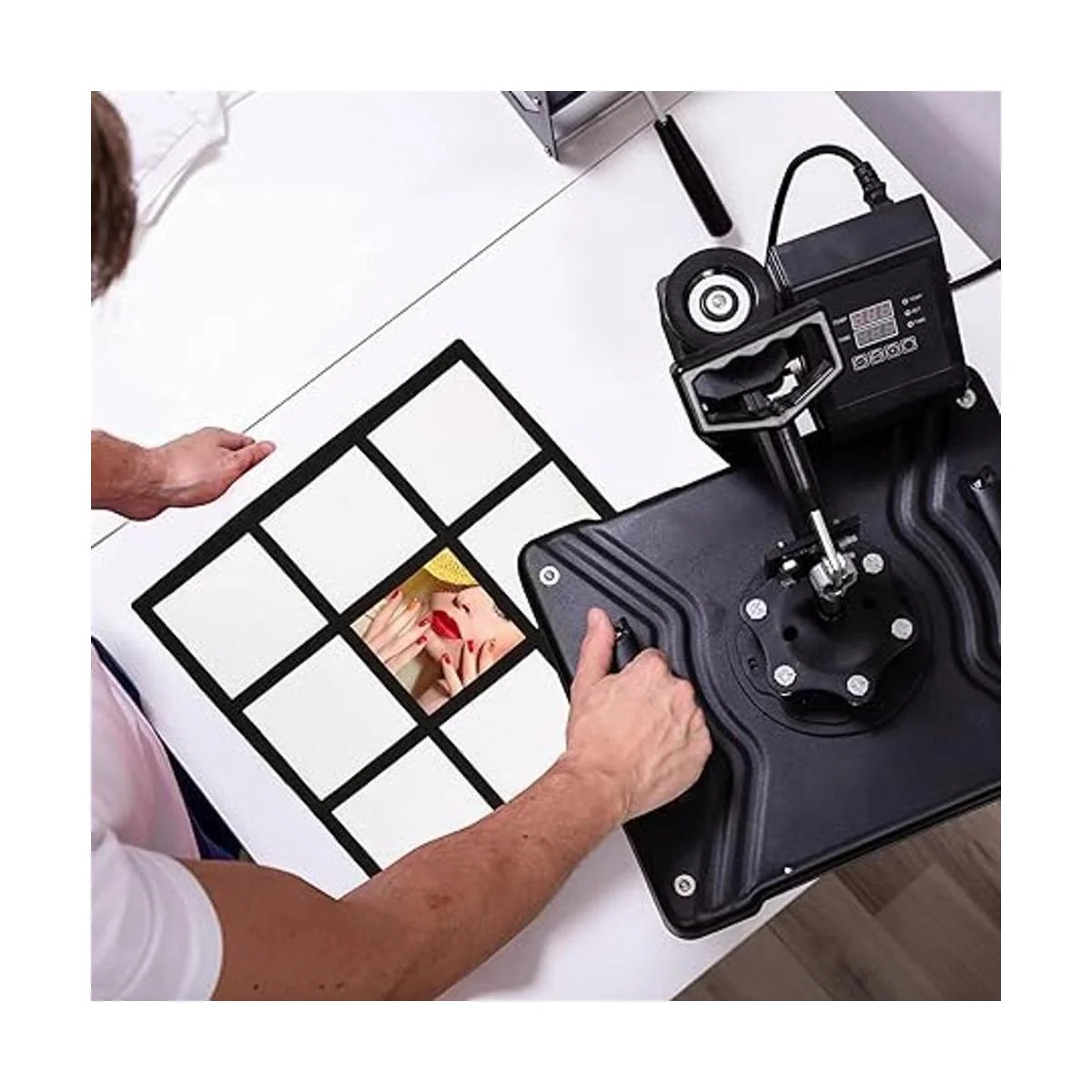 Funda de almohada con panel de sublimación funda de_5