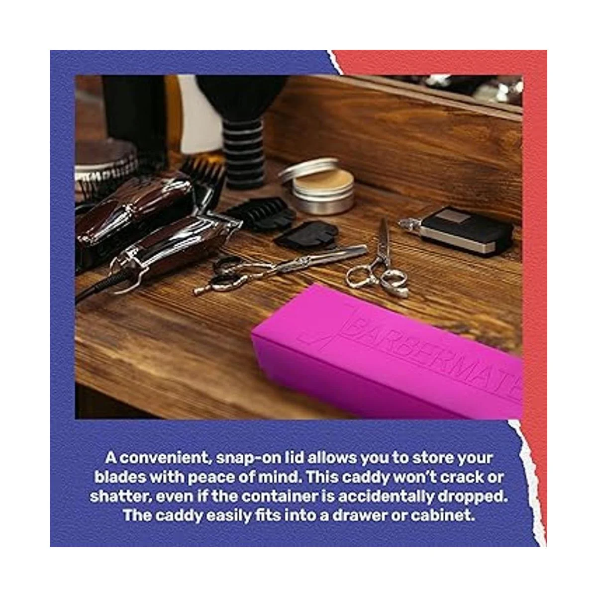 BarberMate Organizador de cuchillas cortadoras de 12_2