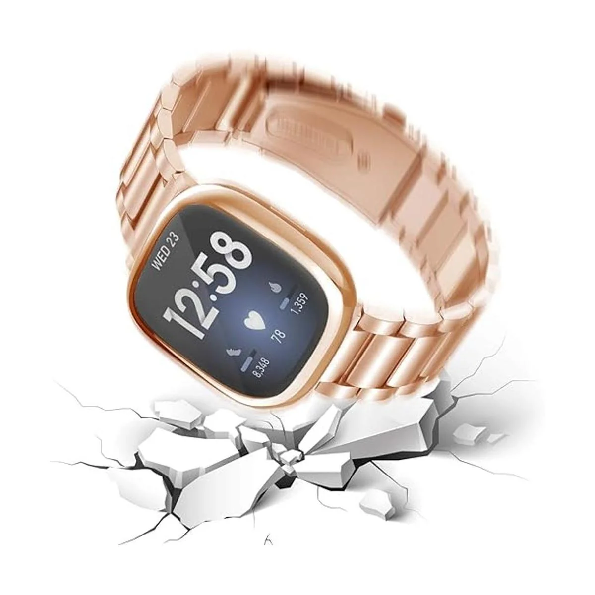 Maxjoy Compatible con correas Fitbit SenseVersa 3 correa_4