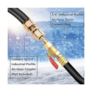 Kit de invierno para RV adaptador de soplado de línea de_4