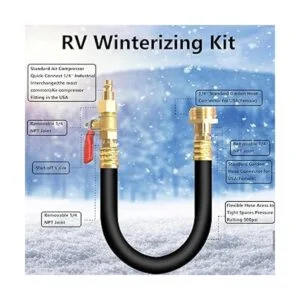 Kit de invierno para RV adaptador de soplado de línea de_5