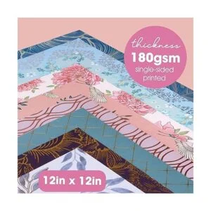 Desecraft 12 x 12 pulgadas bloc de papel de aluminio para_3