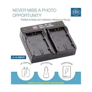 BM VWVBD58 VBD78 VBD98 Dual Bay Cargador de batería_2