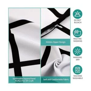 Funda de almohada con panel de sublimación funda de_3