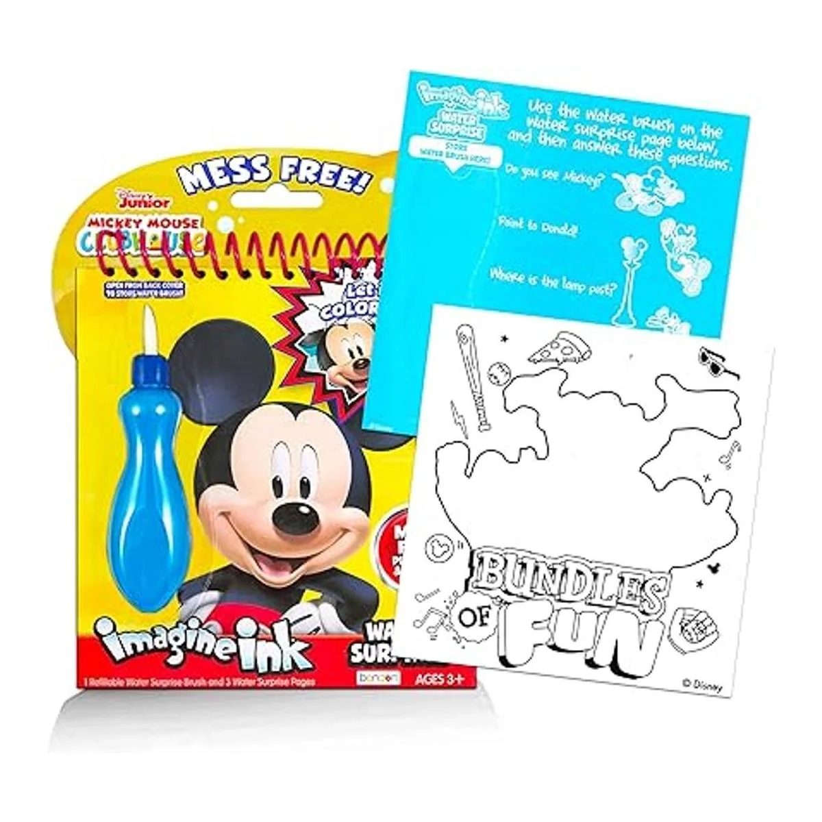 Imagine Ink Juego de libros de pintura al agua para niños_2