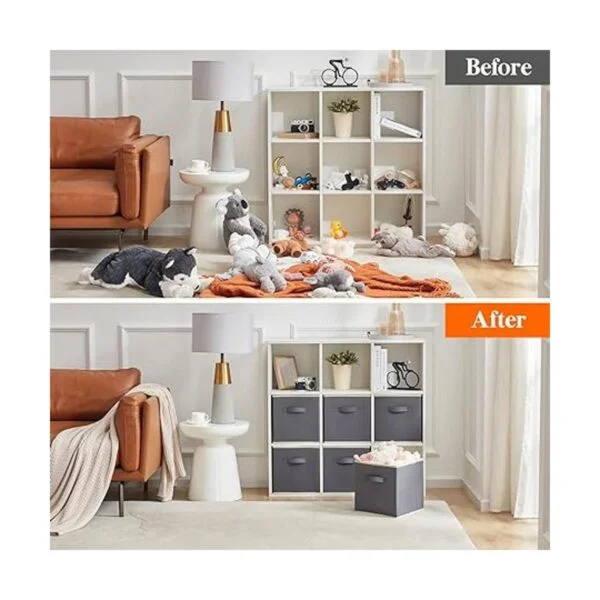 Lifewit Cubos de almacenamiento plegables de 11 pulgadas_6