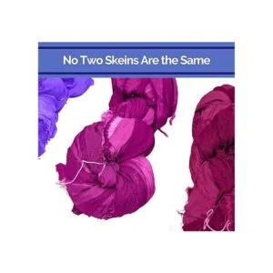 Revolution Fibers Hilo de cinta de seda 100 reciclado de_4