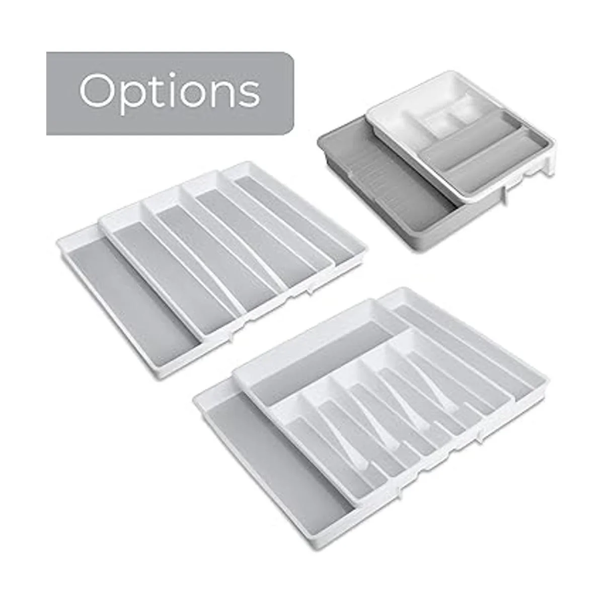 Smart Design Organizador de cajones expandible de 7_6