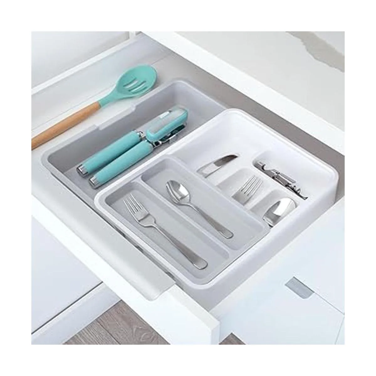 Smart Design Organizador de cajones expandible de 7_2