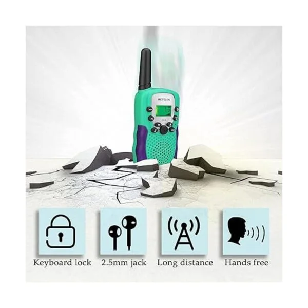 Retevis RA18 Walkie Talkies para niños walkie talkie de_4