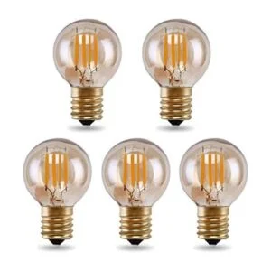 Lxcom Lighting G40 Bombilla LED 2W Vintage Edison Globe_1