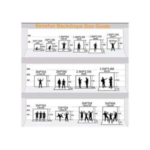 Sensfun Fondo floral de madera rústica de 7 x 5 pies para_5