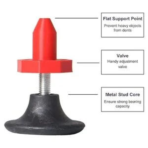 Soportes de lona ajustables para pintura acrílica y epoxi_5