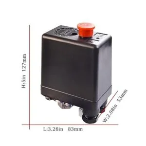 Interruptor de presión de compresor de aire de una sola_2